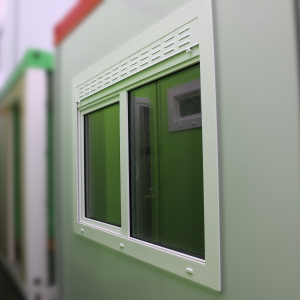 Kunststof schuifraam (bxh): 962 x 922 mm