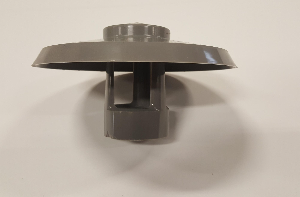 PVC Ontluchtingskap tbv pijp 50mm